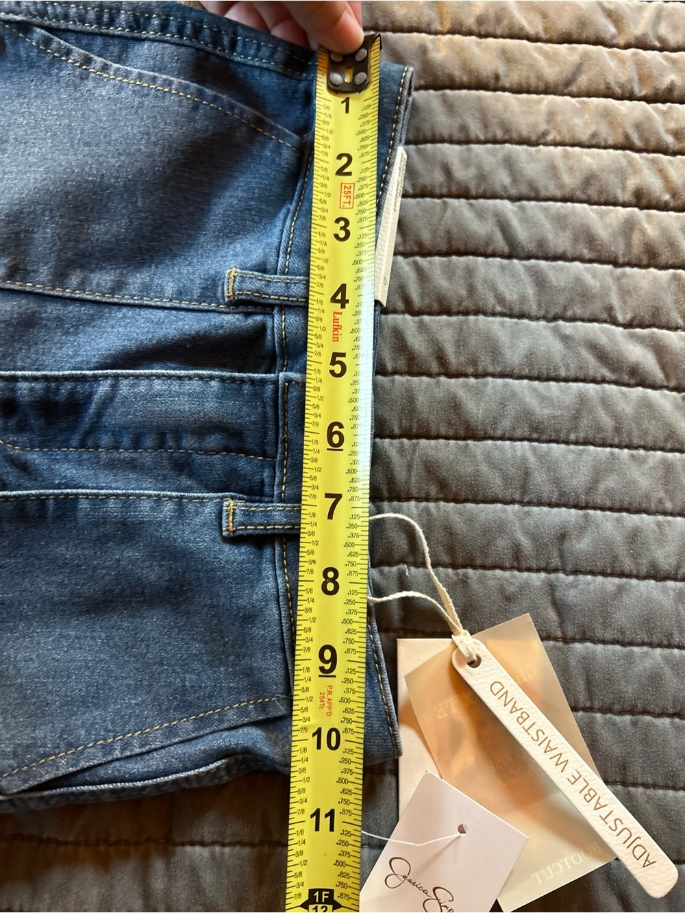 Jessica Simpson Girls' Cargo Flare Jeans - Picture 9 of 9